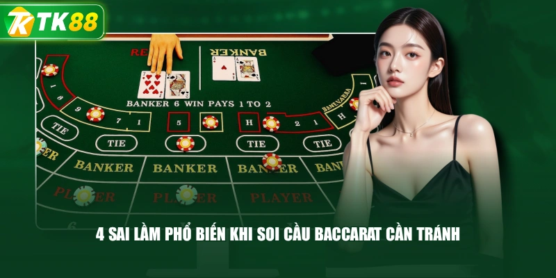 4 Sai Lầm Phổ Biến Khi Soi Cầu Baccarat Cần Tránh
