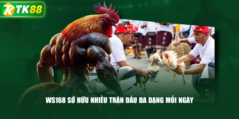 WS168 Sở Hữu Nhiều Trận Đấu Đa Dạng Mỗi Ngày 